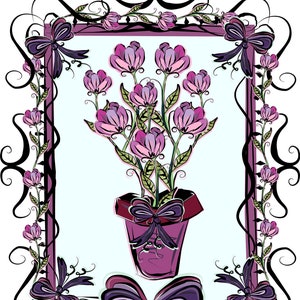 Flowers in a Frame