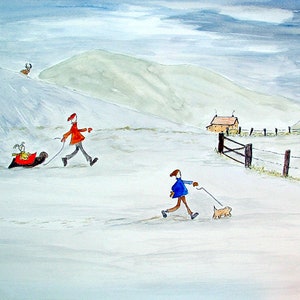 Fun Winter Scene