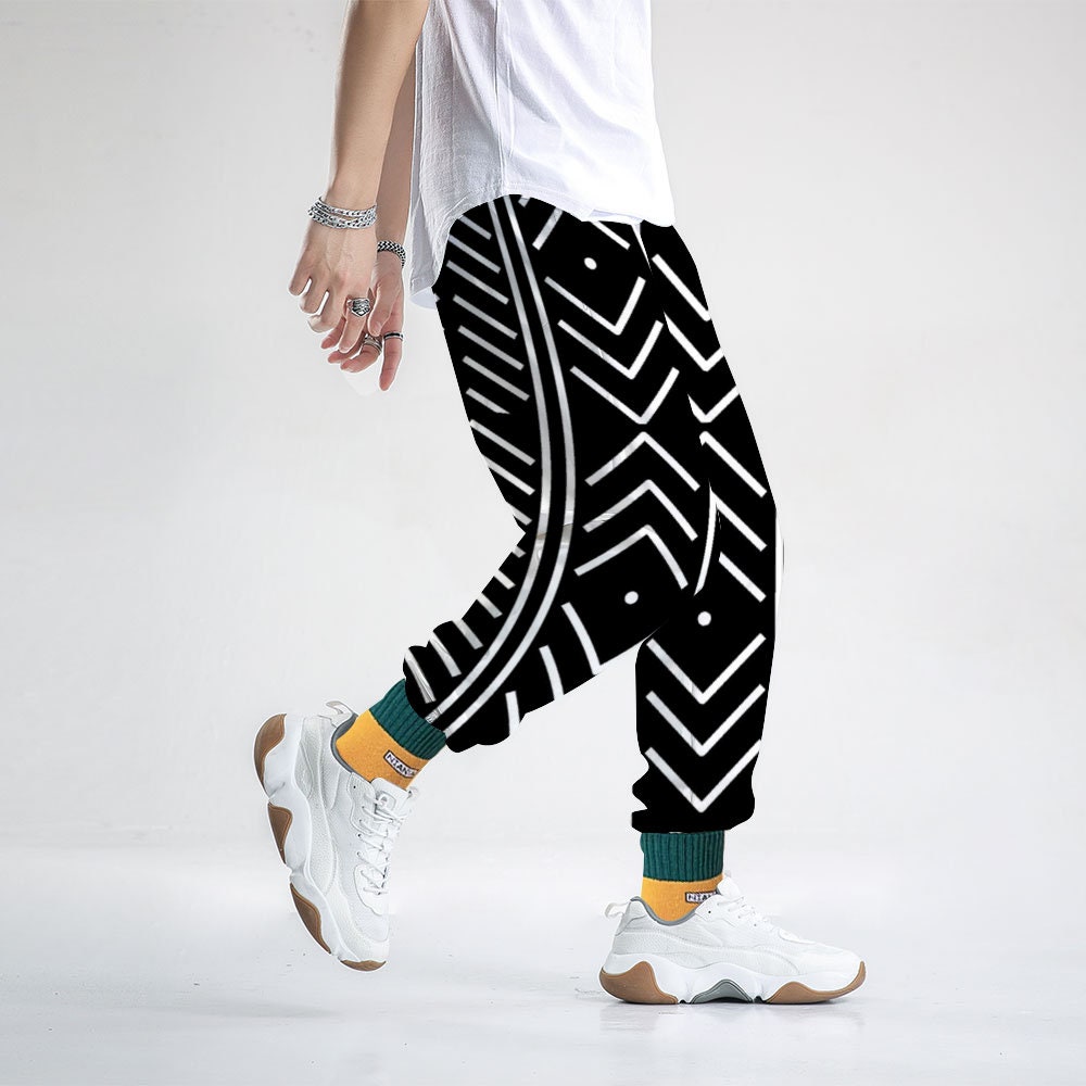 Men's Ankh Jogger Sweat Pants // African Clothing for Men -  Israel