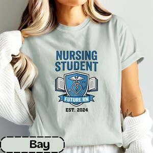 Nursing Student Gift Design Future RN Est 2024 | Nursing School Graduate Present | Medical Student Support Item