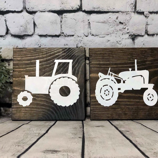 White Farm Equipment Signs - Etsy