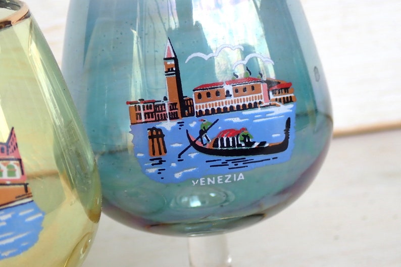 vintage italian drinking glasses