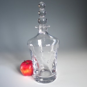 St.Louis Bubbles Carafe Glass Decanter Cristallerie St.Louis Glass Crystal Glass Wine Liquor France Europe