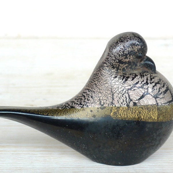 Vintage Glass Dove Pigeon Vintage Glass Bird Europe Glasvogel Glastaube Taube Pigeon Verre Oiseau en Verre