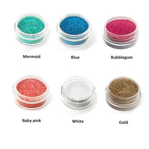 Biodegradable Glitter Chunky and Fine 3ml pots image 4