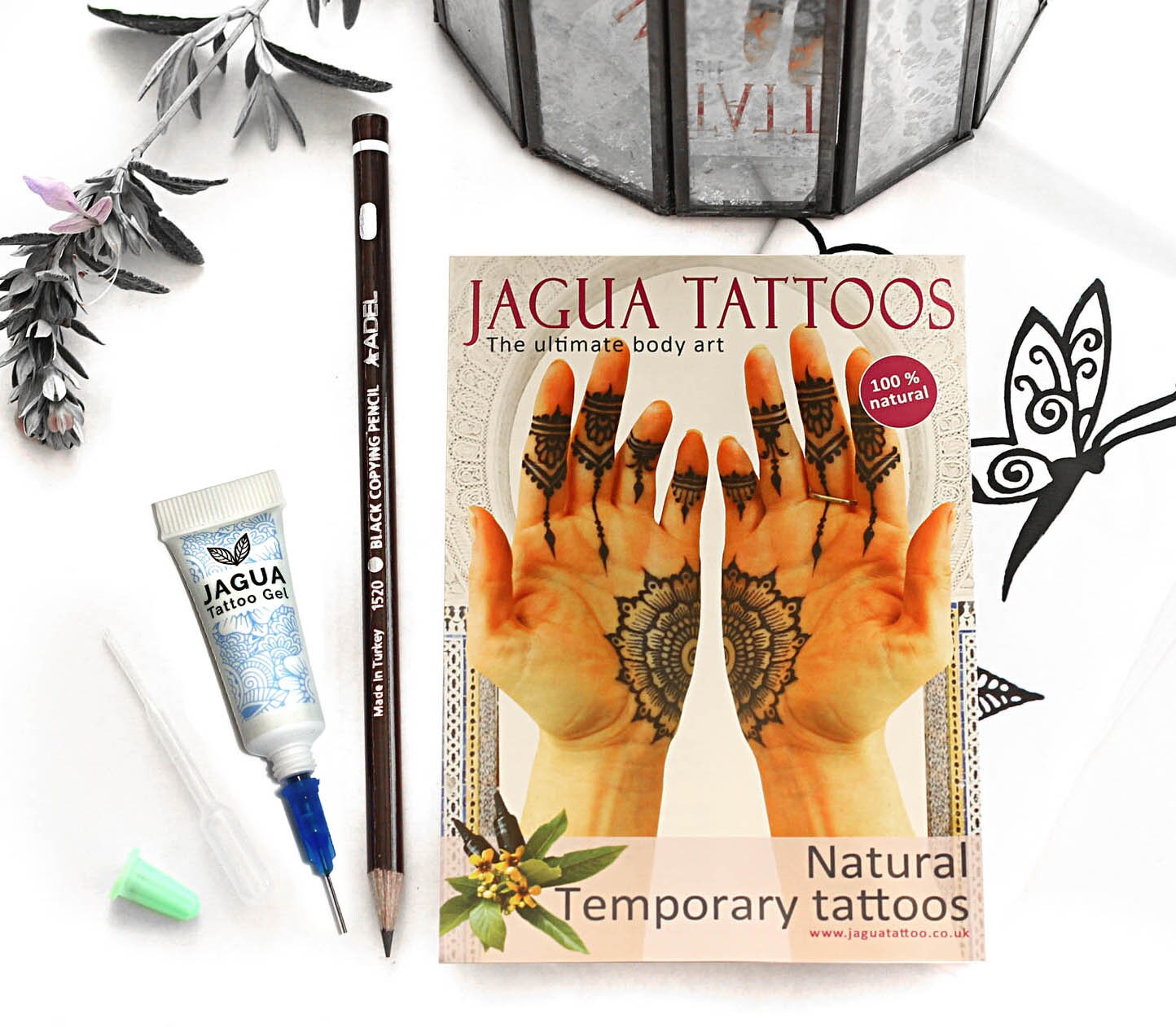 5ml Jagua Temporary Tattoo Gel With Full Colour Instructions Etsy UK