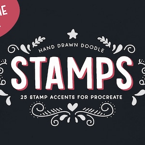 Procreate Doodle Stempel | Band 1