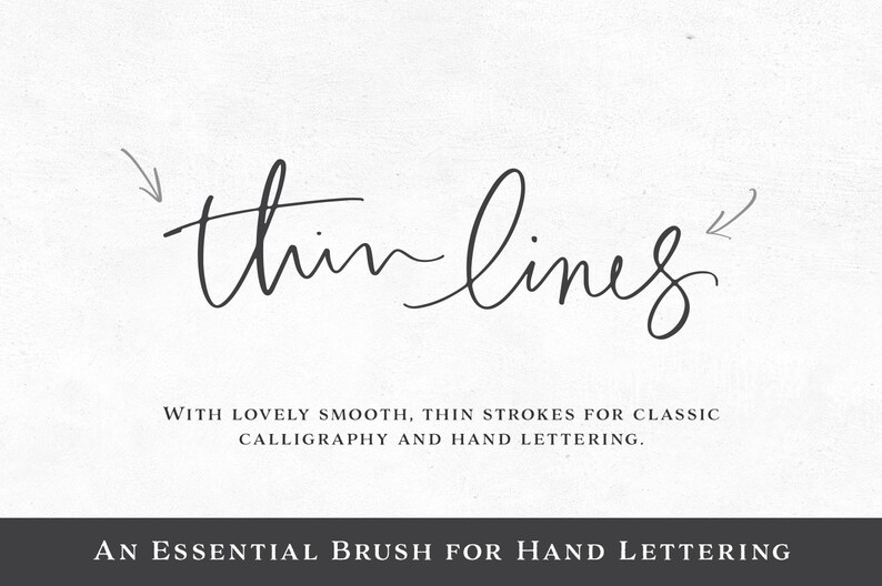 Juniper Moon Procreate Calligraphy Brush (PDF Installation Guide) image 2