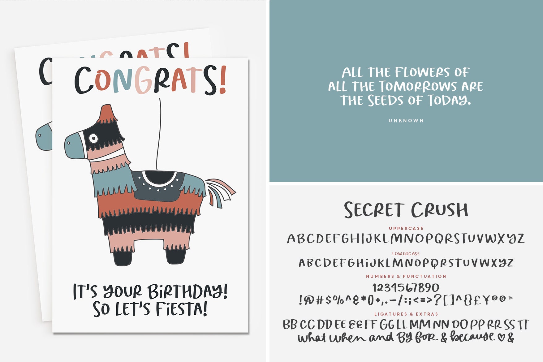 Handwritten Font Bundle Vol. 2 | Fonts, Handwriting Fonts, Quote Fonts ...