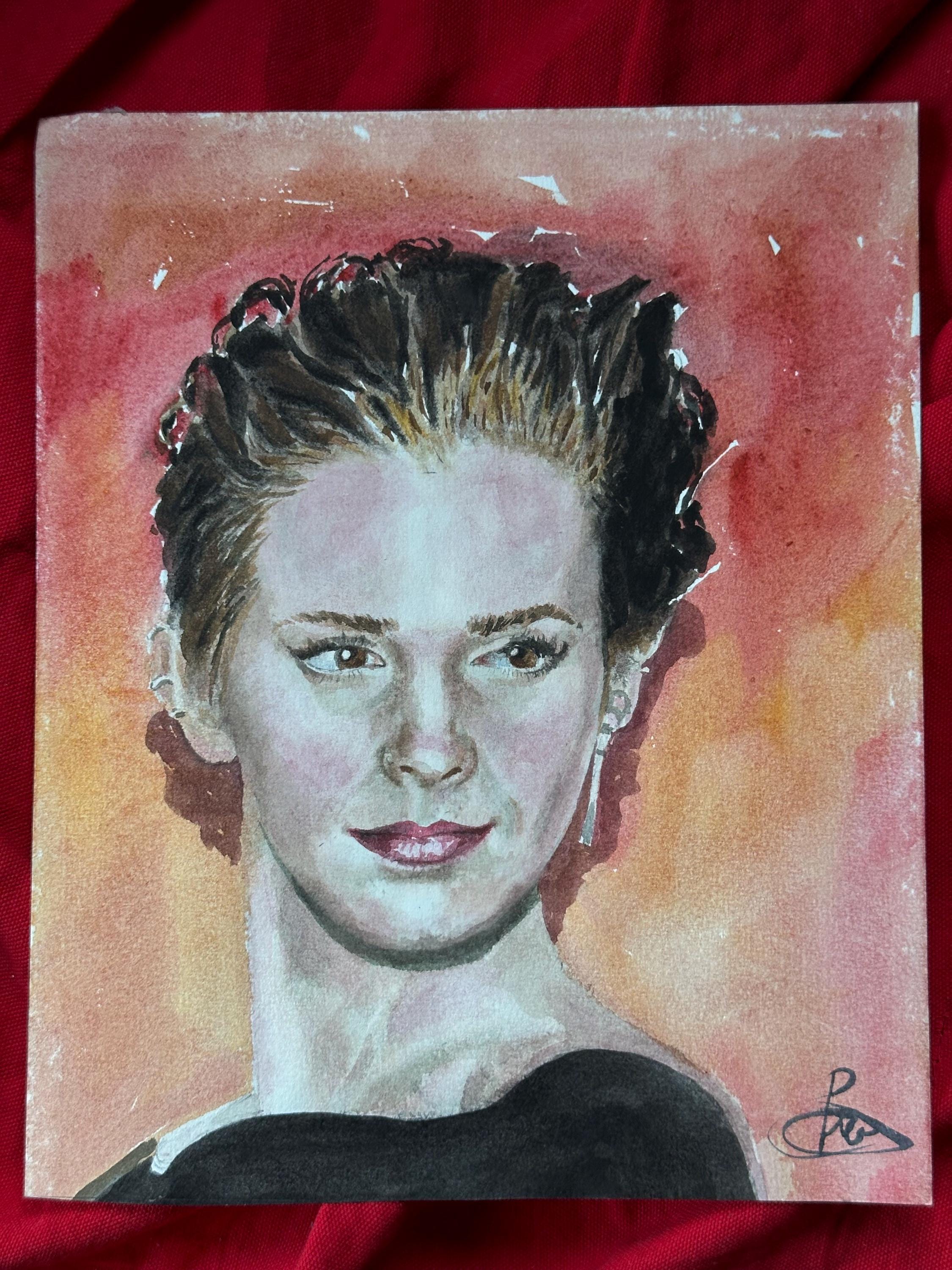 Emma watson portrait - Etsy 日本