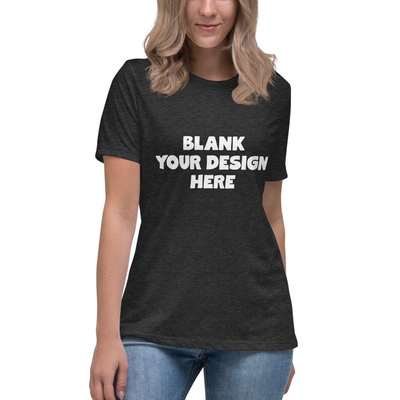 Bella Canvas 6400 S 2xl Women S Relaxed T Shirt Blank Etsy