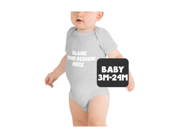 Bella I Call her Mom Canvas 100B Baby Jersey Short Sleeve One Piece