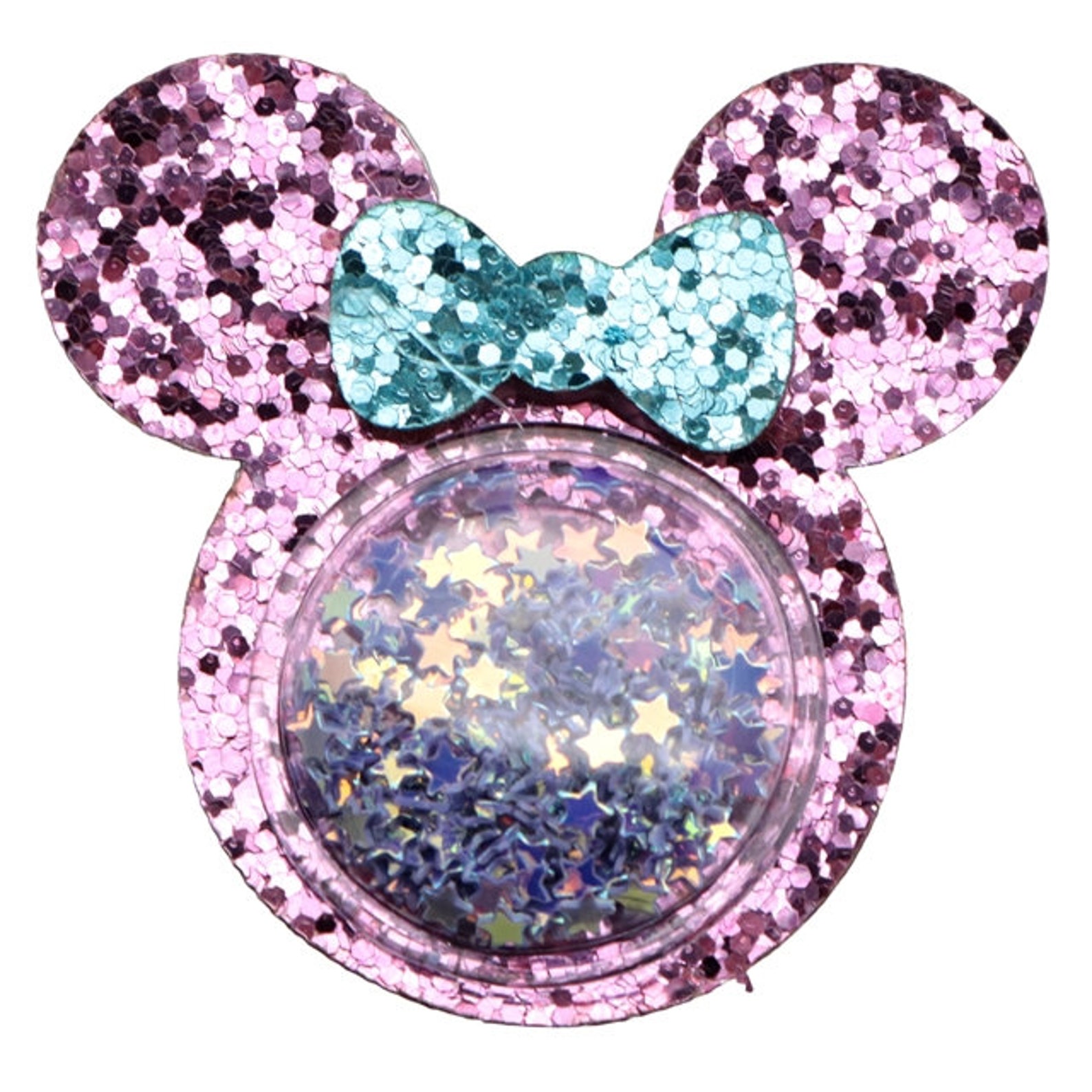 1128542 Minnie Mouse Shaker with star glitter. Available in Etsy