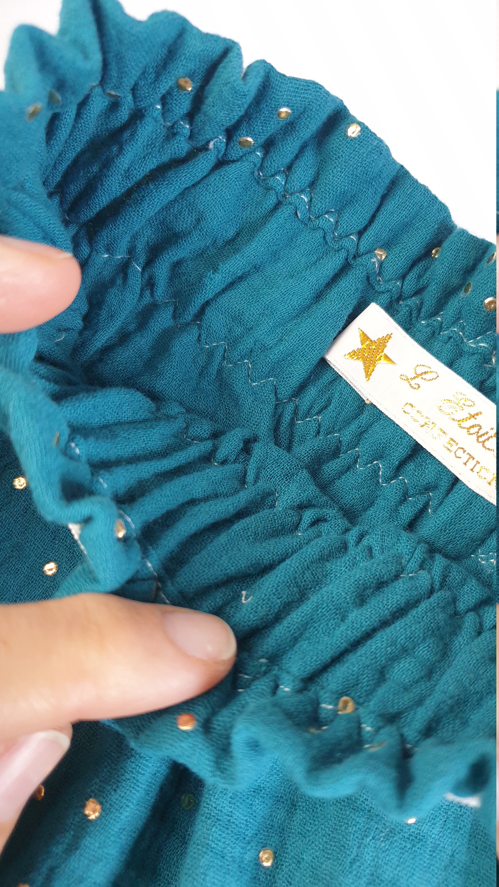 Jupe Fille Next à Plusieurs Niveaux (tiered) - Taille 6 Ans - Gris Ardoise, Coton Brodé Néon - Neuve Sans étiquette