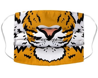 Tiger Face Face Mask Cover