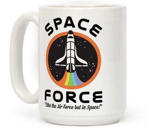 Space Force Air Force Meme Mug