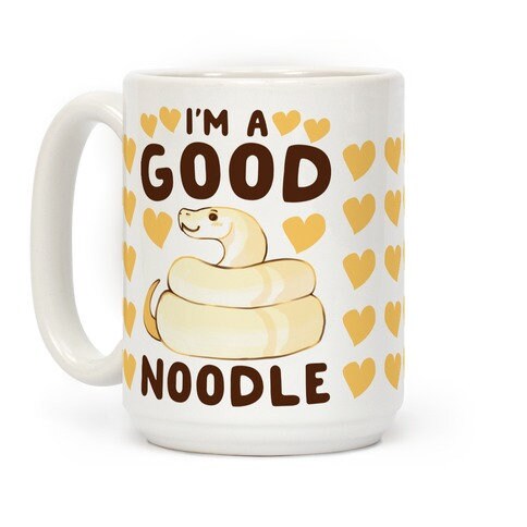 I'm A Good Noodle Cute Snake Mug