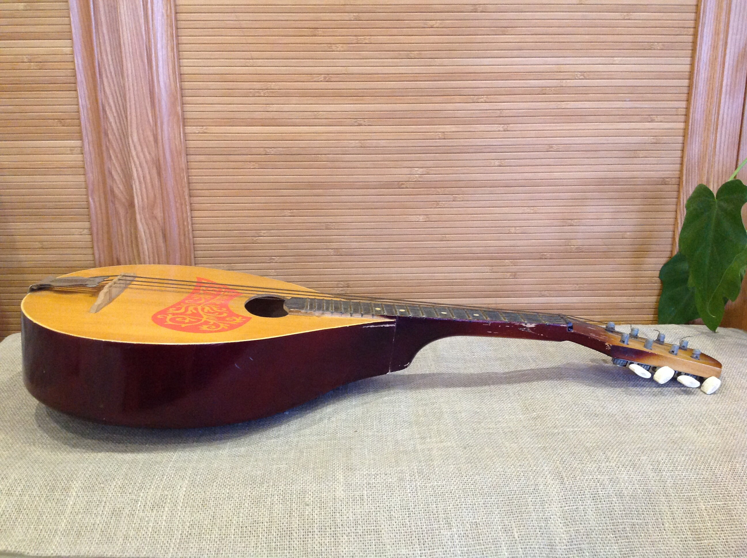 Vintage 1982 8string Mandolin Wooden Russian Made in USSR Etsy
