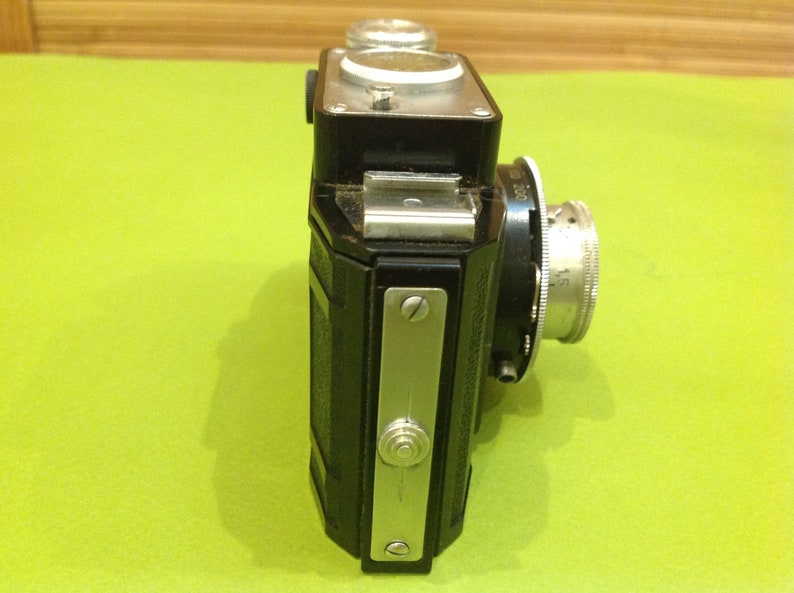 Lens T-43Retro CameraOriginal Leather CaseTested Working SMENA-2 USSR Soviet Russian Vintage 35 mm Film Compact Camera Lens T-22