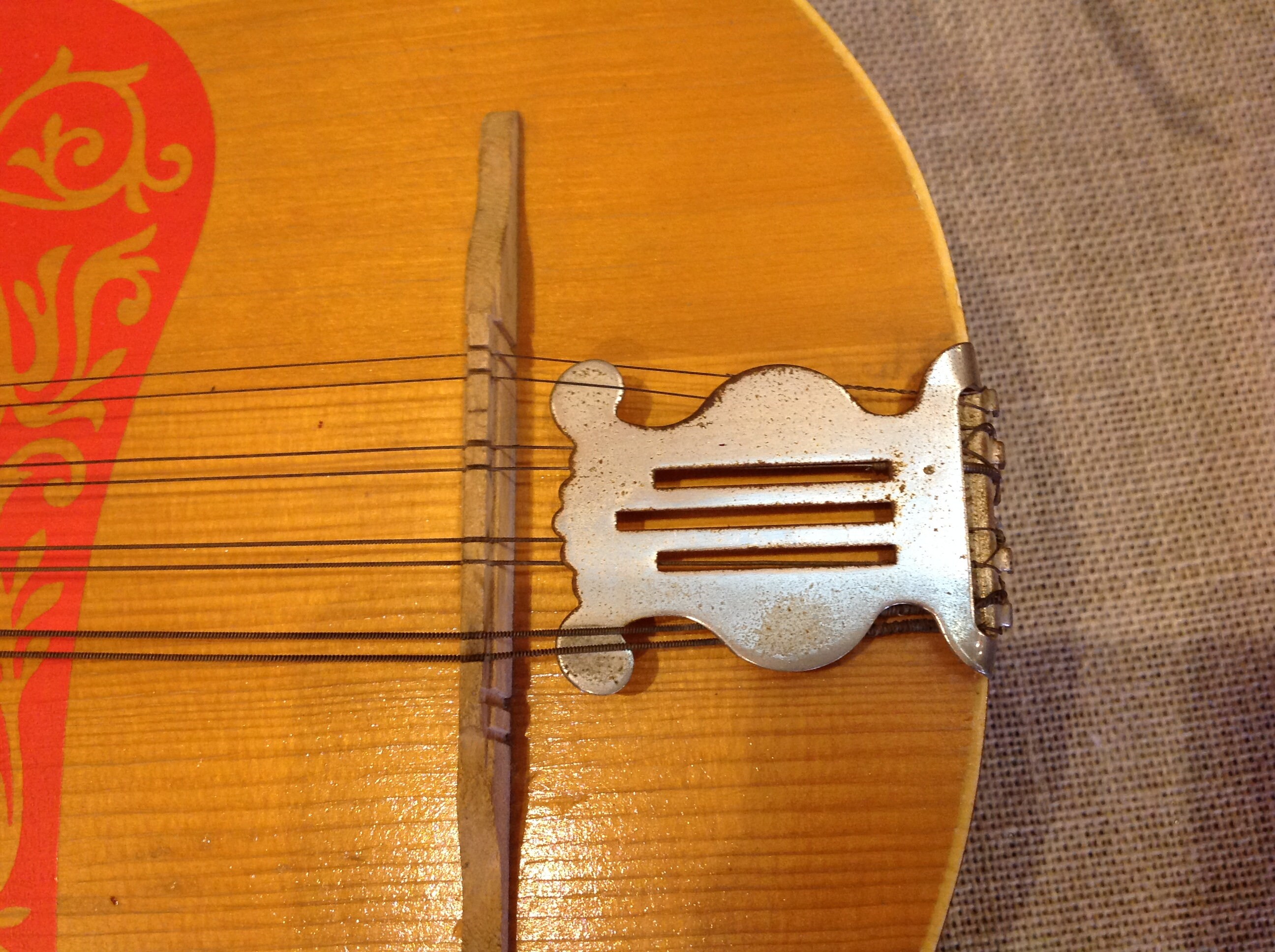 Vintage 1982 8string Mandolin Wooden Russian Made in USSR Etsy