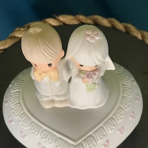 Precious Moments &quot;The Lord Bless You And Keep You&quot; Jonathan & David, 1981, E-7167