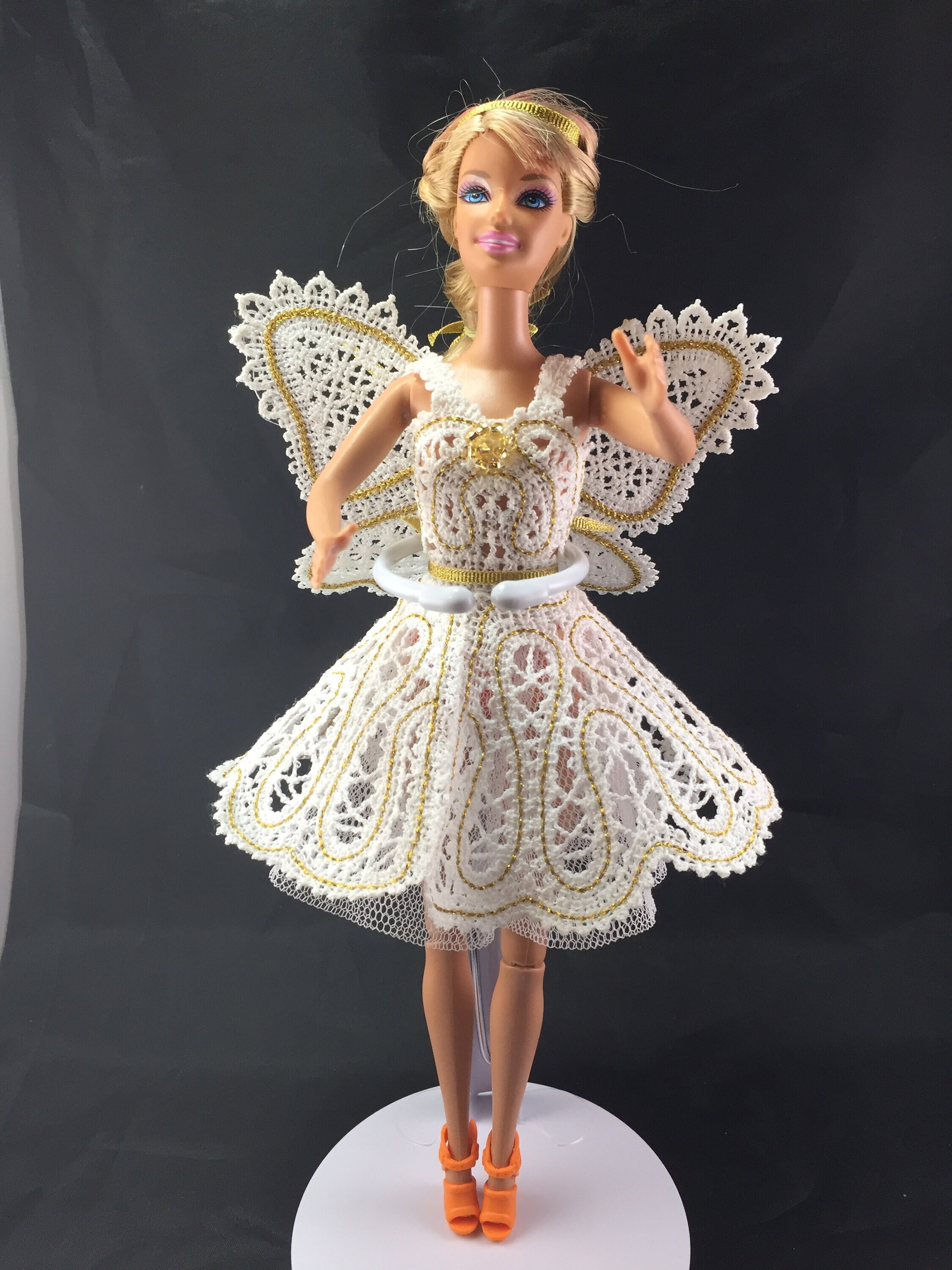 Déguisement Barbie™ Princesse Mariposa luxe fille : Deguise-toi, achat de