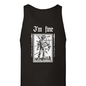 Met mij gaat het goed | Premium uniseks tanktop