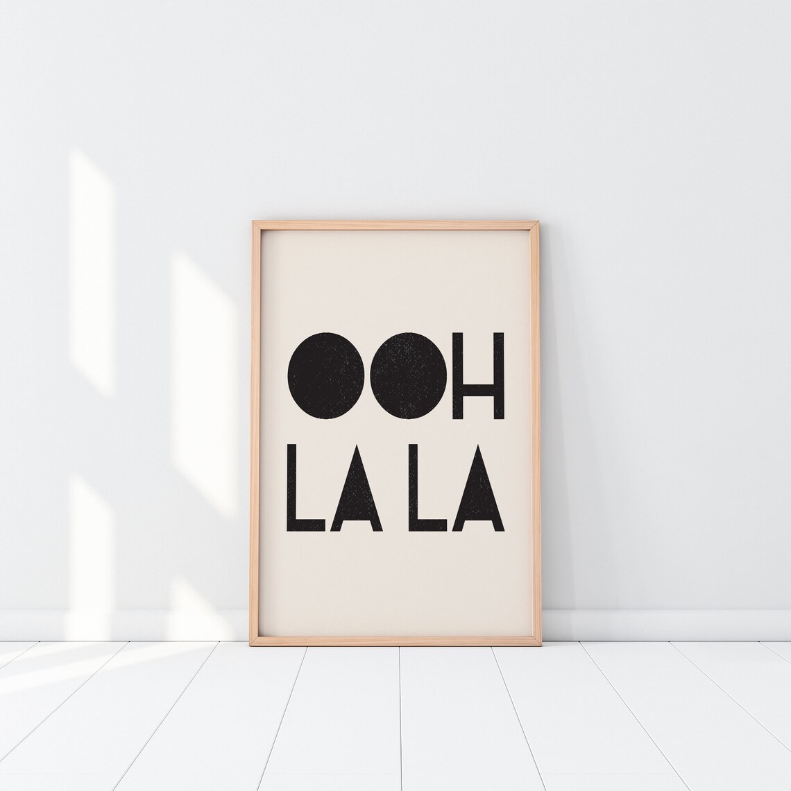 OOH LA LA Printable Art - Etsy