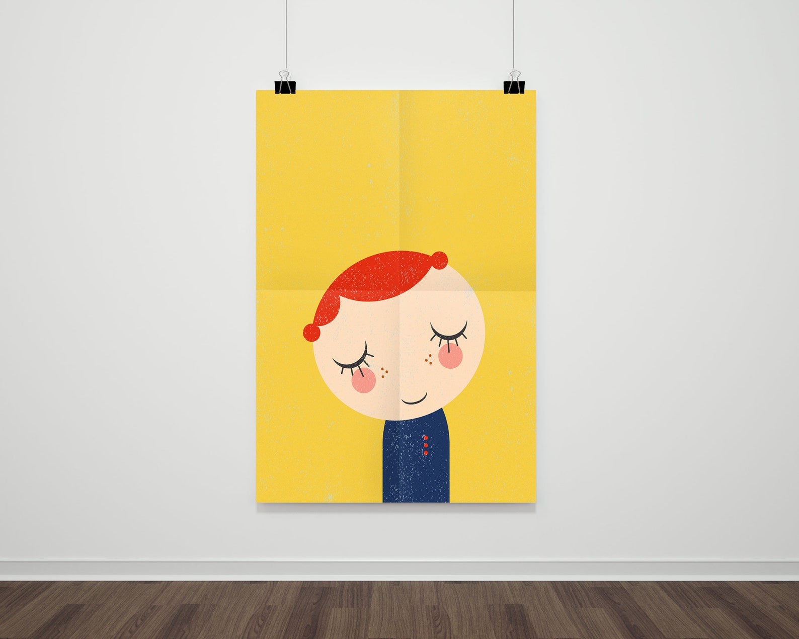Redhead Girl Printable Art Etsy