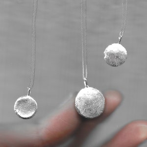 The Token Pendant Necklace Kit - You Make, We Cast - at home making kit, DIY jewellery Kit, Fingerprint Necklace