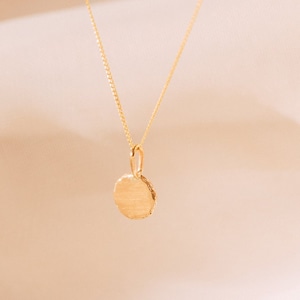 PENDANT ONLY No Chain the Recycled Solid Gold Mini Ingot Necklace