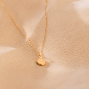 The Recycled Solid Gold Mini Ingot Necklace