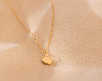 The Recycled Solid Gold Mini Ingot Necklace