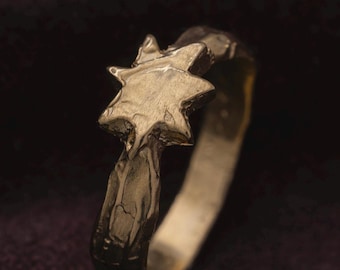 Athena Star Band Ring