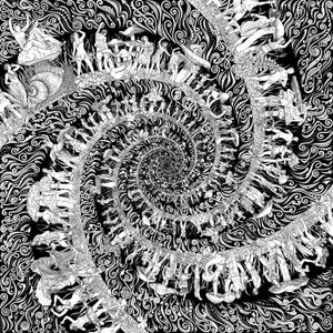 Giclée Art Print: Spiral Mushroom Dance - Psychedelic Illustration
