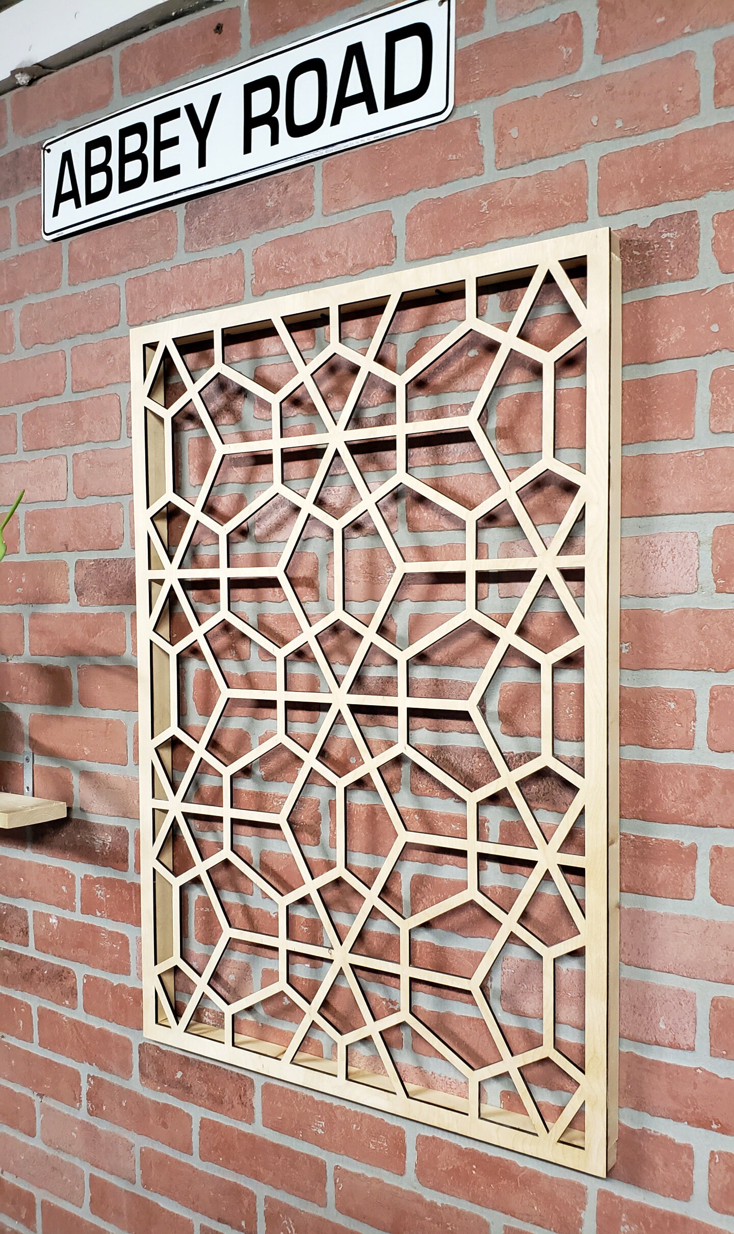 Customizable Decorative Wall Panel Laser Cut Geometric Wall | Etsy