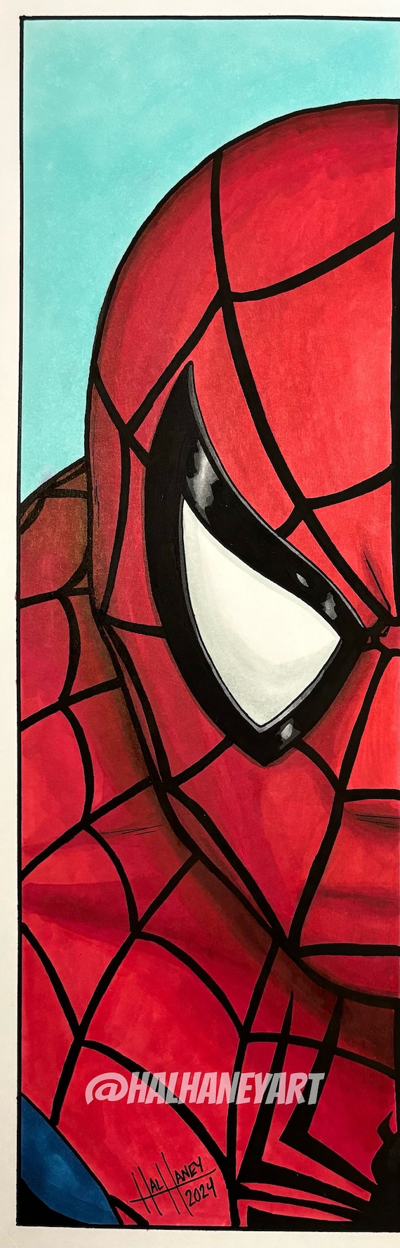 Spider-man/green Goblin Split Portrait - 11x17 Fine Art Print - Etsy