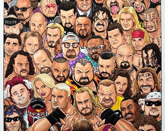 RVD ECDub Rogues Gallery - 11x17 Fine Art Print