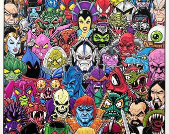 HemanRogues Gallery - 11x17 Fine Art Print