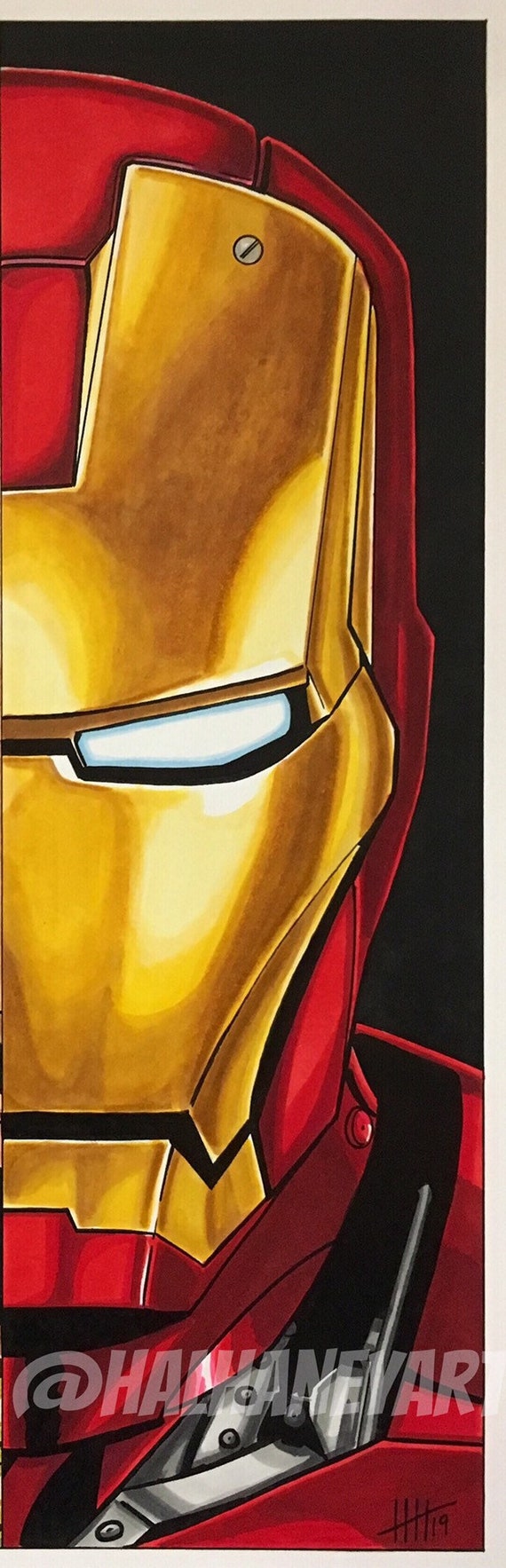 Tony Stark iron Man 11x17 Fine Art Print Etsy UK