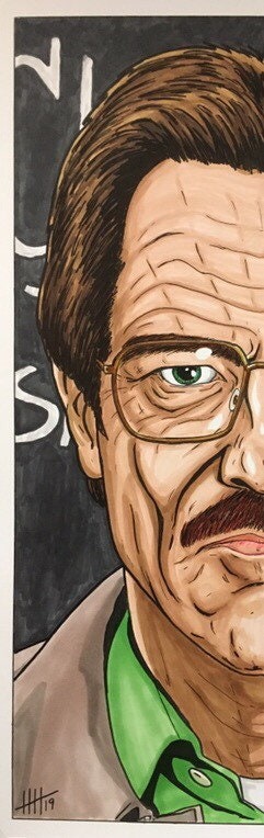 Walter White Transformation - 11x17 Fine Art Print - Etsy