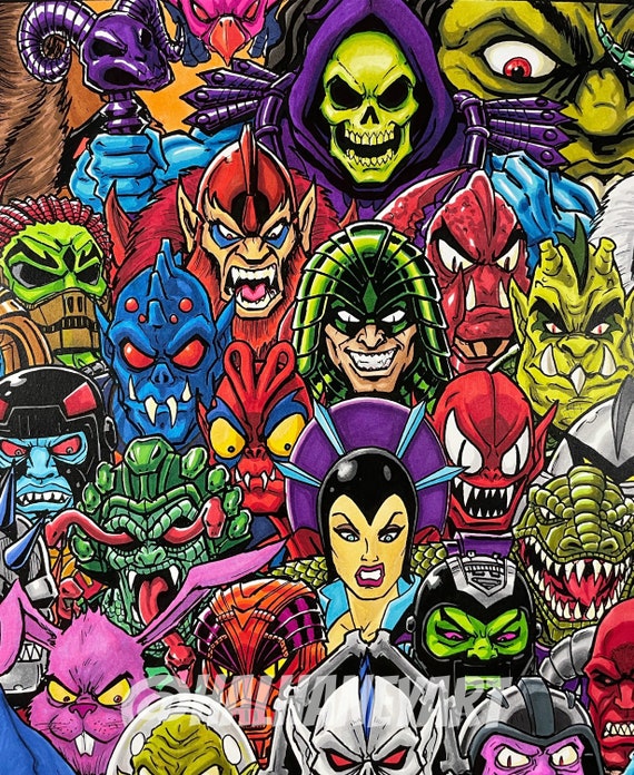 Batman Rogues Gallery 11x17 Fine Art Print 