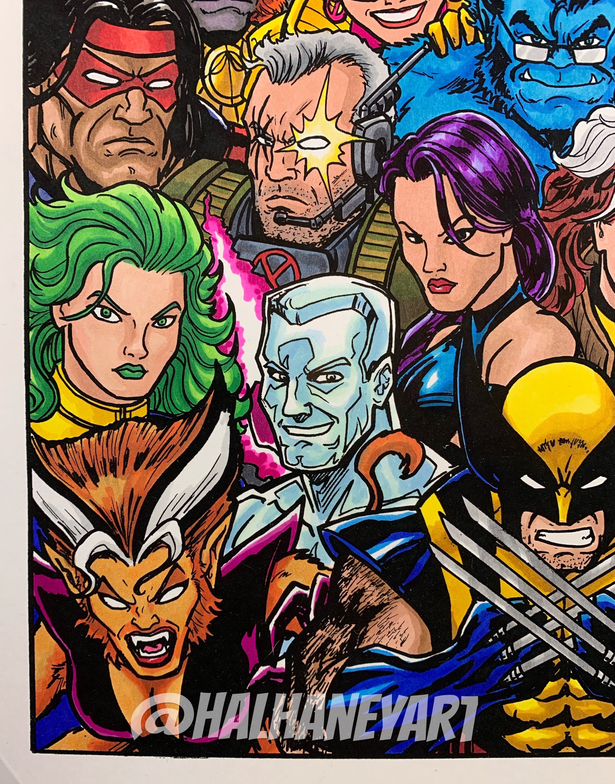 アーロン・クレイグ X ミスターメン プリント 版画 アーロン・クレイグ X ミスターメン プリント 版画