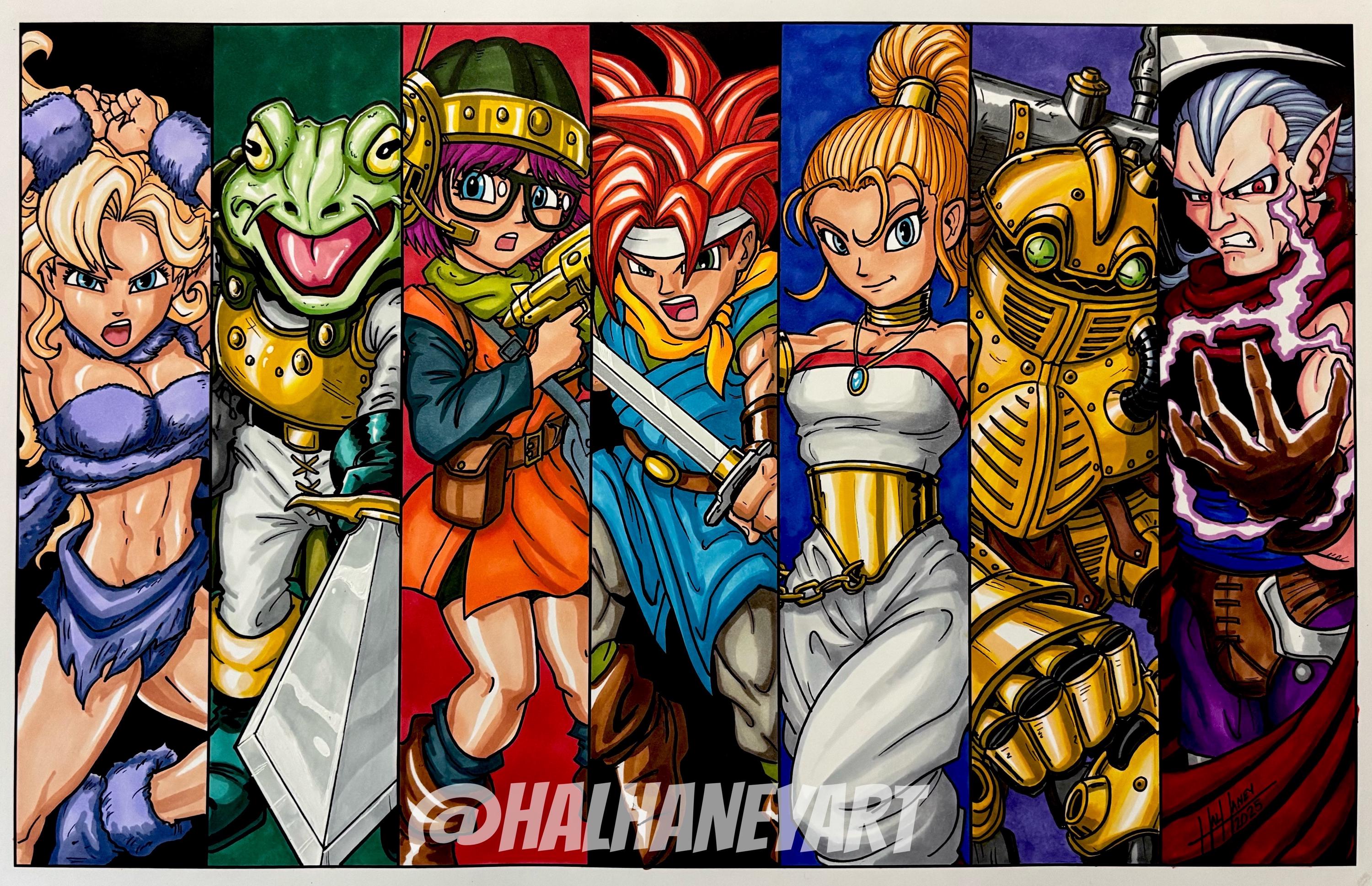Chrono Trigger 7 Panel - 11x17 Fine Art Print - Etsy