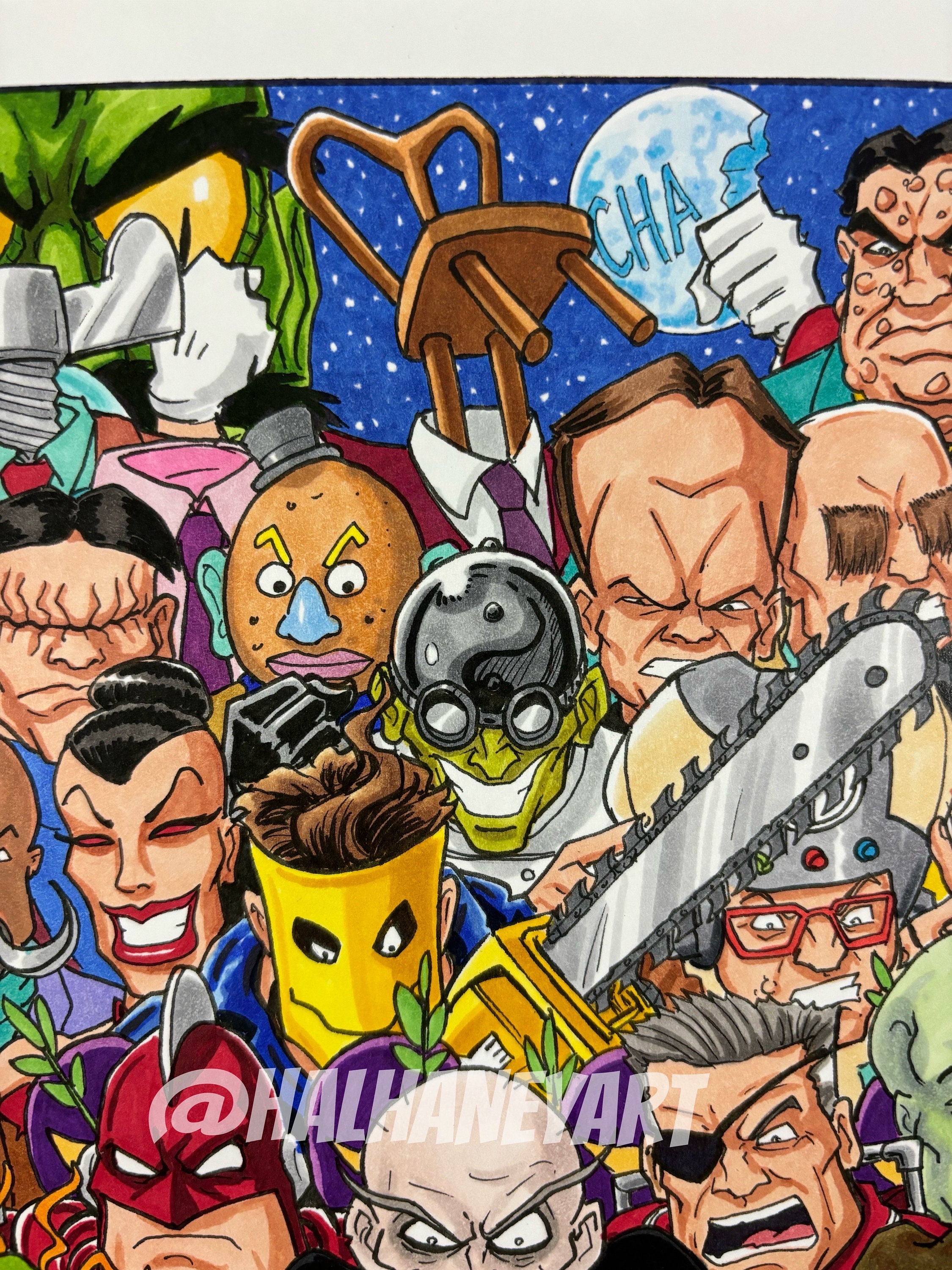 Flash Rogues Gallery 11x17 Fine Art Print 