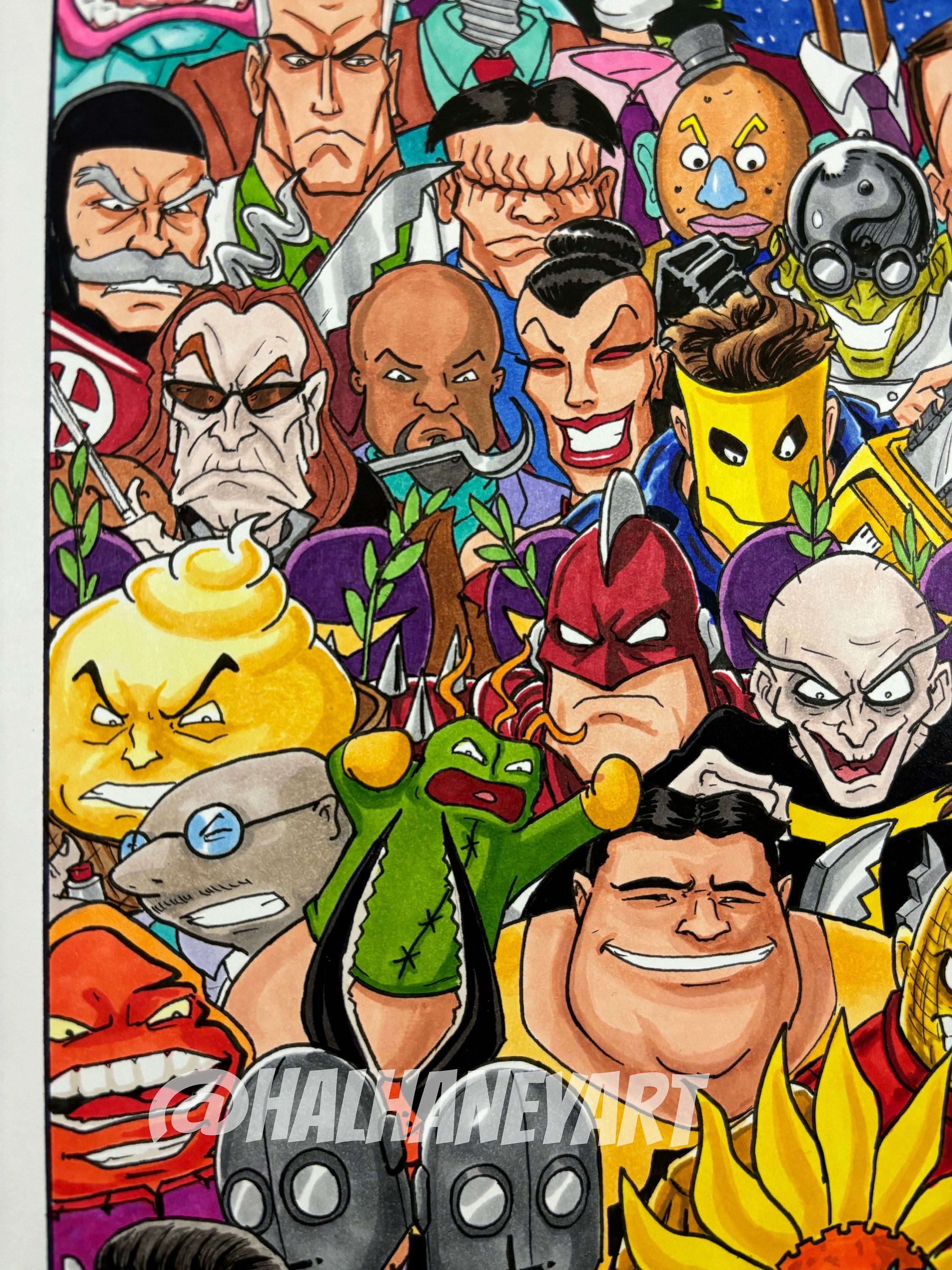 Flash Rogues Gallery 11x17 Fine Art Print 