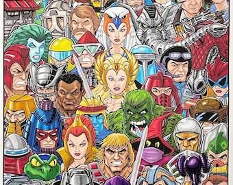 SkeletorHeroes Gallery - 11x17 Fine Art Print