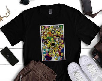 Homer Simpson Collage T-Shirt