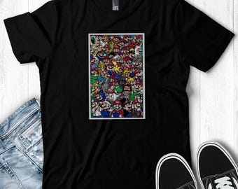 Mario Collage T-Shirt