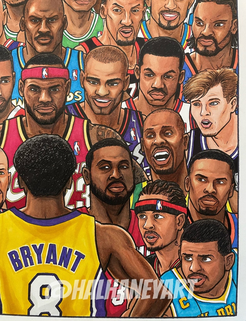 Mamba Vs NBA 11x17 Fine Art Print - Etsy